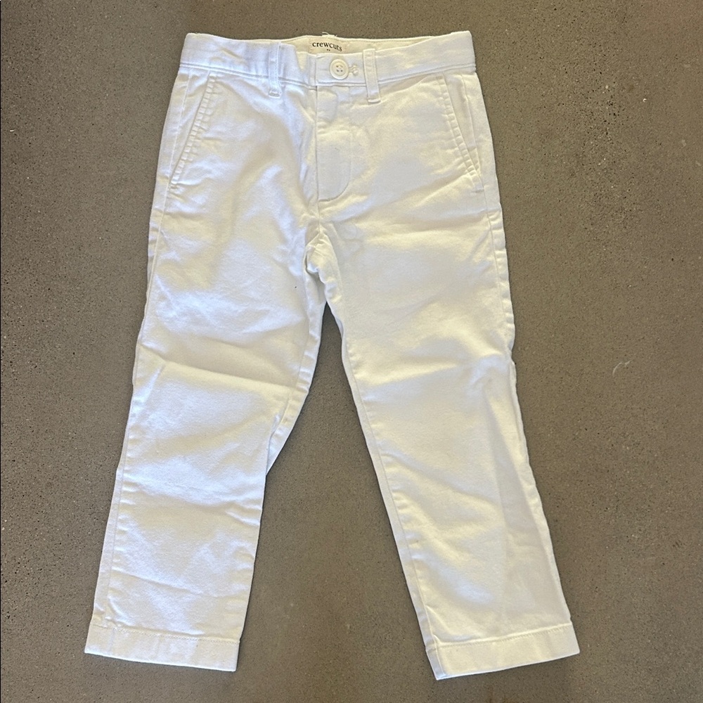 Crewcuts kids White Chino Pants